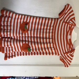 Girls Gymboree Fall pumpkin sweater dress